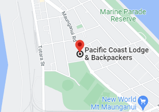 Google Maps location of Pacific Coast Lodge